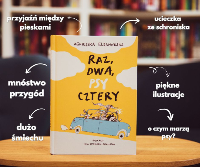 recenzja Raz, dwa, psy cztery