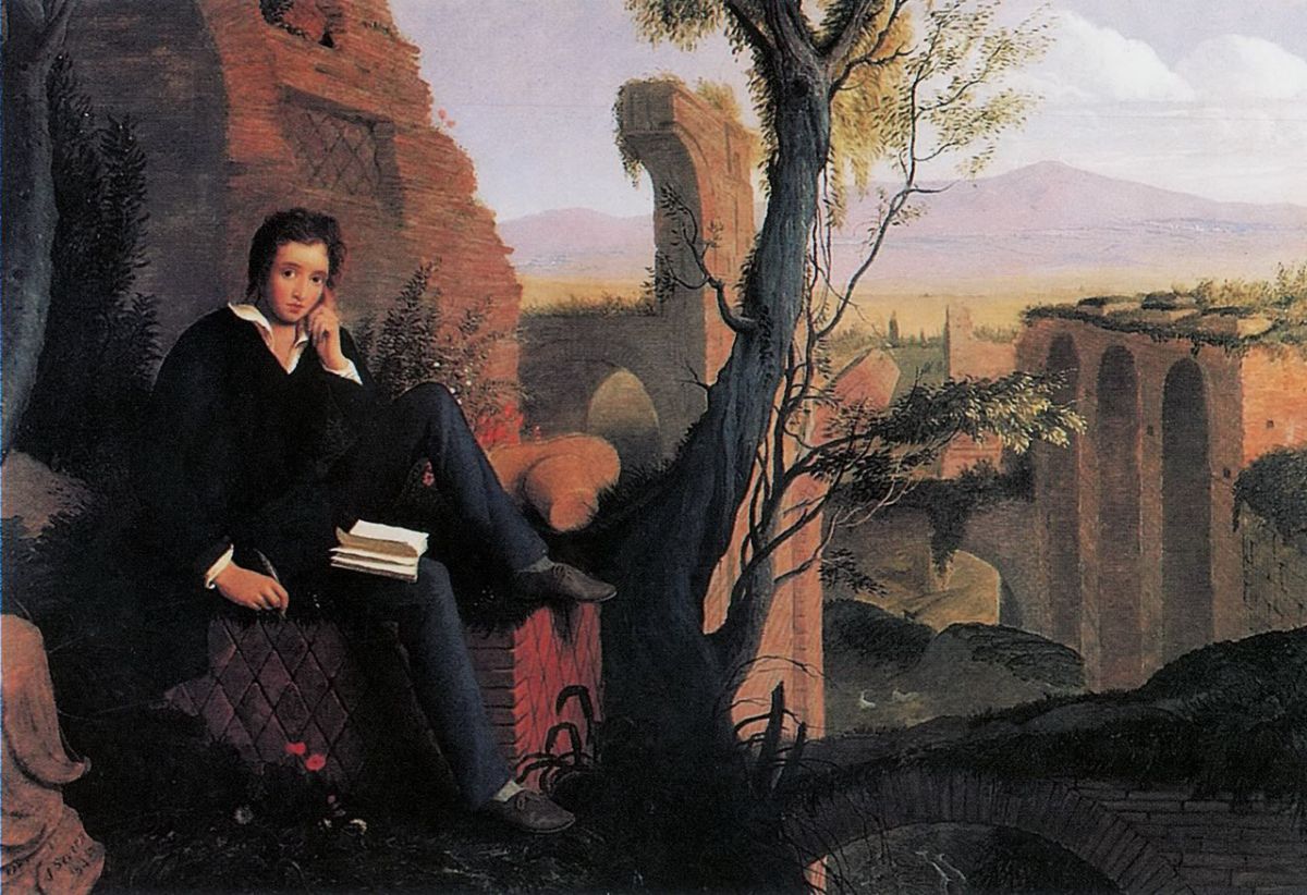 Percy Shelley - portret pośmiertny