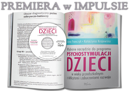 News - Wybrane narzdzia do programu psychostymulacji dzieci w wieku przedszkolnym z deficytami i zaburzeniami rozwoju – premiera