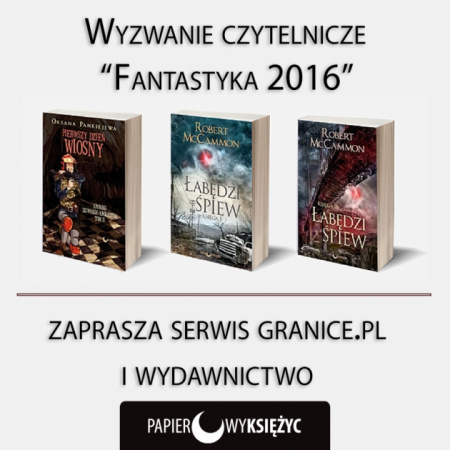 News - Nowe wyzwanie czytelnicze: fantastyka 2016! 