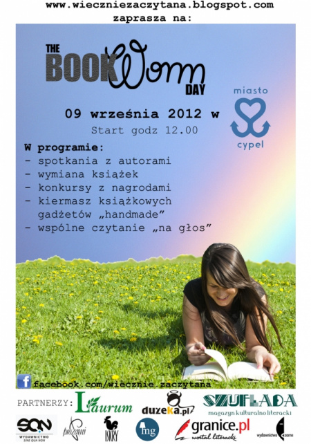 News - 9 wrzenia 2012 - zapraszamy na The Bookworm Day!