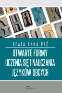 Okadka - Otwarte formy uczenia si i nauczania jzykw obcych