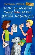 Okadka ksizki - 1000 powodw, eby nie pisa listw miosnych