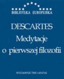 Okadka - Medytacje o pierwszej filozofii