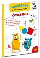 Okadka - Bazgraki poznaj matematyk. wiczenia. Poziom 1. Kapitan Nauka