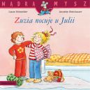 Okadka ksizki - Mdra Mysz. Zuzia nocuje u Julii