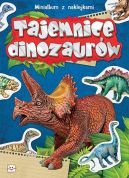 Okadka - Tajemnice dinozaurw. Minialbum z naklejkami