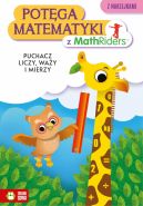 Okadka - Potga matematyki z MathRiders. Puchacz liczy, way, mierzy