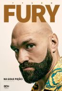 Okadka ksizki - Tyson Fury. Na goe pici