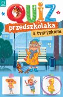 Okadka ksizki - Quiz przedszkolaka z tygryskiem