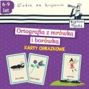 Okadka - Karty obrazkowe Ortografia z mrwk i borwk (6-9 lat)