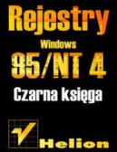 Okadka ksizki - Rejestry Windows 95/NT. Czarna ksiga