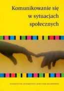 Okadka - Komunikacja w sytuacjach spoecznych