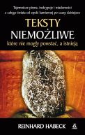 Okadka ksizki - Teksty niemoliwe, ktre nie mogy powsta, a istniej