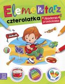 Okadka - Elementarz 4 latka. Akademia przedszkolaka