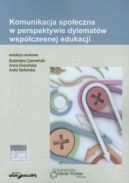 Okadka - Komunikacja spoeczna w perspektywie dylematw wspczesnej edukacji