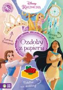 Okadka ksizki - Ozdoby z papieru. Ksiniczki. Disney