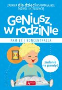 Okadka ksizki - Geniusz w rodzinie. Pami i koncentracja