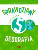 Okadka - Sprawdziany dla klasy 5. Geografia