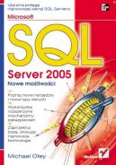 Okadka - Microsoft SQL Server 2005. Nowe moliwoci