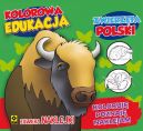 Okadka - Kolorowa edukacja: Zwierzta Polski