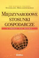 Okadka - Midzynarodowe stosunki gospodarcze u progu XXI wieku