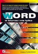 Okadka ksizki - Word w biurze i nie tylko