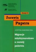 Okadka ksizki - Migracje midzynarodowe, a rozwj pastwa