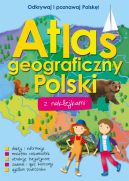 Okadka - Atlas geograficzny Polski z naklejkami