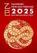 Okadka ksizki - Kalendarz Feng Shui Tong Shu 2025. Rok Drewnianego Wa