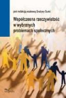 Okadka - Wspczesna rzeczywisto w wybranych problemach spoecznych