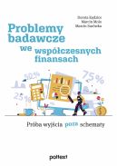 Okadka - Problemy badawcze we wspczesnych finansach. Prba wyjcia poza schemat