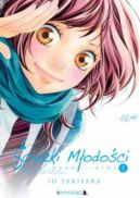 Okadka ksizki - CIEKI MODOCI - AO HARU RIDE: TOM 1