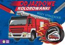 Okadka ksizki - Odjazdowe kolorowanki. Wozy straackie