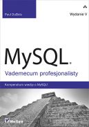 Okadka ksizki - MySQL. Vademecum profesjonalisty. Wydanie V