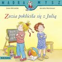 Okadka - Mdra Mysz. Zuzia pokcia si z Juli