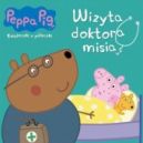 Okadka - winka Peppa. Ksieczki z peczki. Wizyta doktora misia