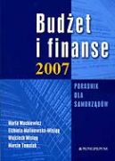 Okadka - Budet i finanse 2007. Poradnik dla samorzdw