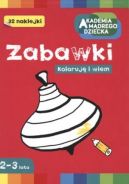 Okadka ksizki - Zabawki. Koloruj i wiem