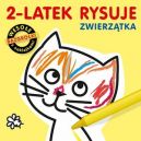 Okadka - 2-latek rysuje. Zwierztka