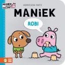 Okadka ksizki - Maniek robi