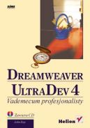 Okadka - Dreamweaver UltraDev 4. Vademecum profesjonalisty