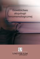 Okadka - Dziedzictwo aksjologii fenomenologicznej