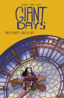 Okadka ksizki - Giant Days, tom 13. Gowa do gry!