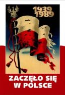 Okadka - Zaczo si w Polsce 1939–1989