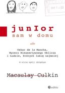 Okadka - Junior sam w domu albo Oskar de la Mancha, Rycerz Nieasertywnego Oblicza i Ludzie, ktrych lubi najmniej