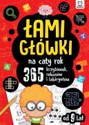 Okadka - amigwki na cay rok. 365 krzywek, rebusw i labiryntw