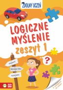 Okadka - Zdolny ucze. Logiczne mylenie. Zeszyt 1