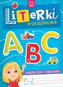 Okadka - Literki przedszkolaka. Ksieczka z naklejkami