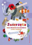 Okadka - Zwierzta. Moja pierwsza encyklopedia polsko-angielska z okienkami